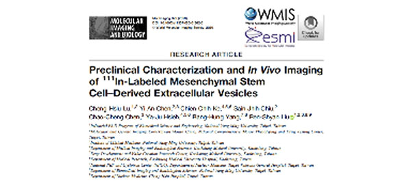 間葉幹細胞之外泌體治療骨質疏鬆症之療效，可能機轉及活體分子影像追蹤 (服務平台：A12台灣小鼠診所與動物設施聯盟--國家綜合小鼠表現型暨藥物測試中心)