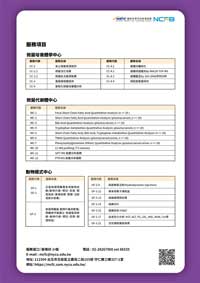 生技醫藥核心設施平台-國家人體微菌研究合作與技術服務核心設施